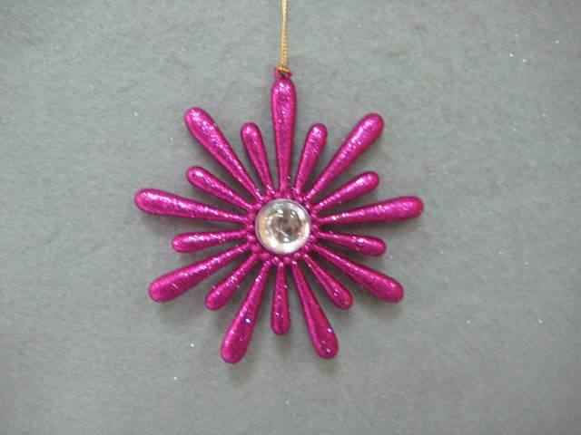 Item 302198 Fuchsia Flower With Jewel Ornament