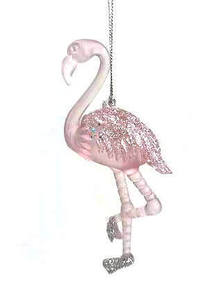 Item 302423 Pink Flamingo Ornament