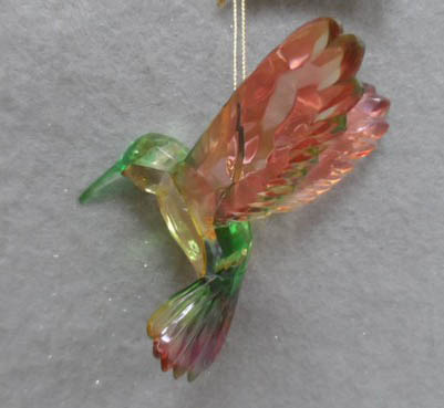 Item 303092 Multicolor Hummingbird Ornament
