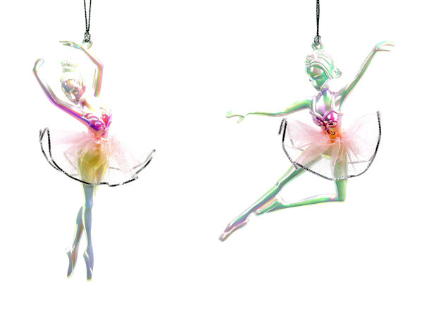 Item 303165 Multicolor Ballet Ornament