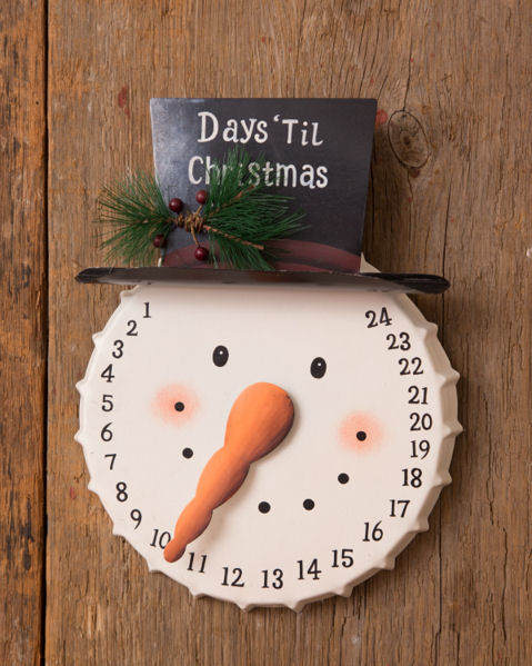 Item 305006 Days Til Christmas Snowman Countdown