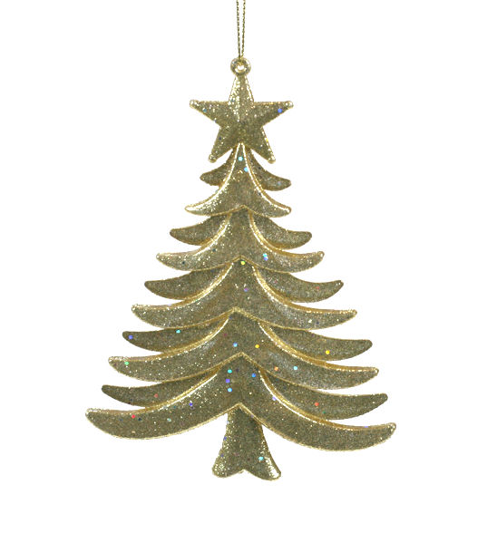 Item 312013 Gold Tree Ornament