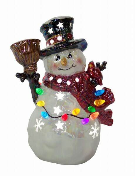 Item 322079 Whimsical Light Up Snowman