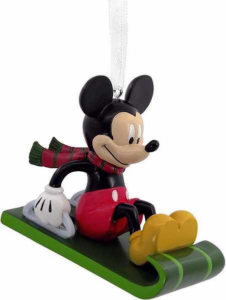 Item 333096 Mickey Mouse On Sled Ornament