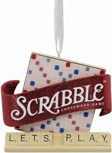 Item 333125 Scrabble Ornament