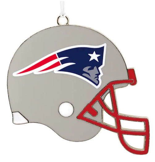 Item 333326 New England Patriots Helmet Ornament