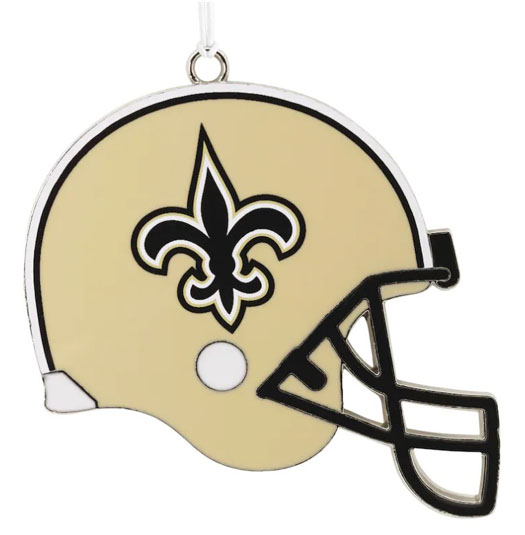 Item 333327 New Orleans Saints Helmet Ornament