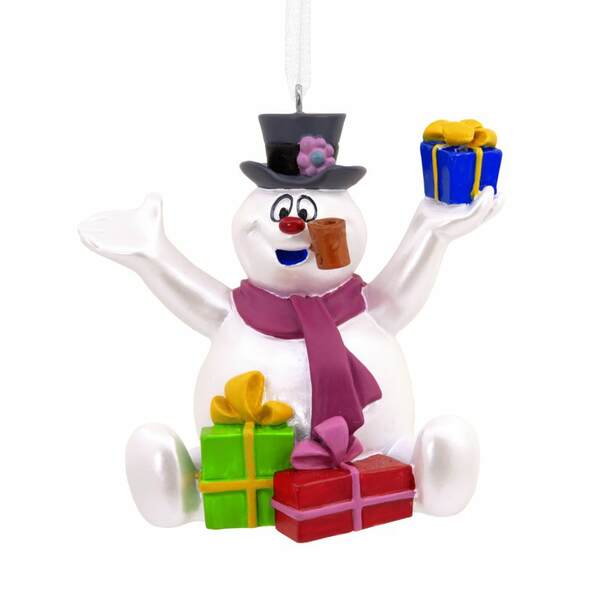 Item 333483 Frosty The Snowman With Presents Ornament