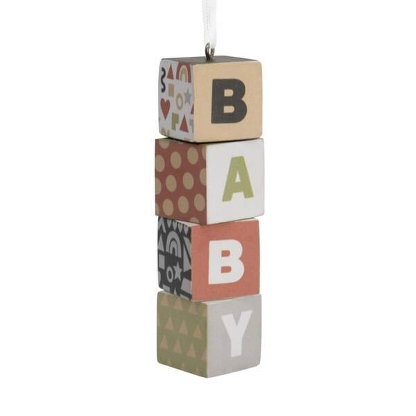 Item 333579 Baby Blocks Ornament