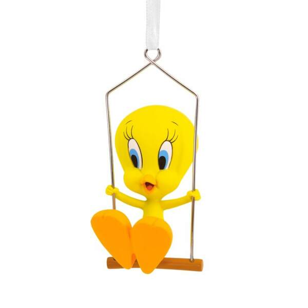 Item 333736 Tweety In Swing Ornament