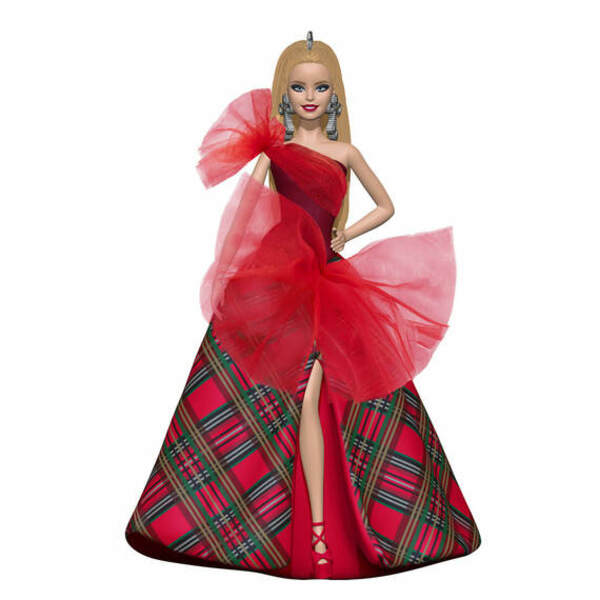 Item 333769 Holiday Barbie Ornament