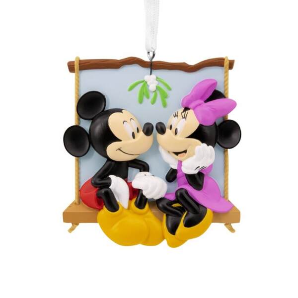 Item 333791 Mickey And Minnie Swinging Ornament