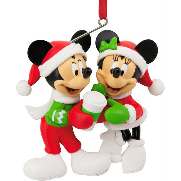 Item 333922 Mickey And Minnie With Cocoa Ornament