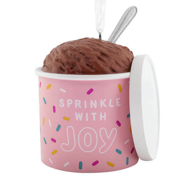 Item 333993 Ice Cream Pint Ornament