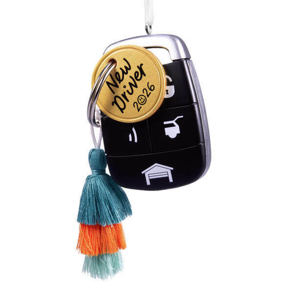 Item 333999 New Driver Dated Ornament
