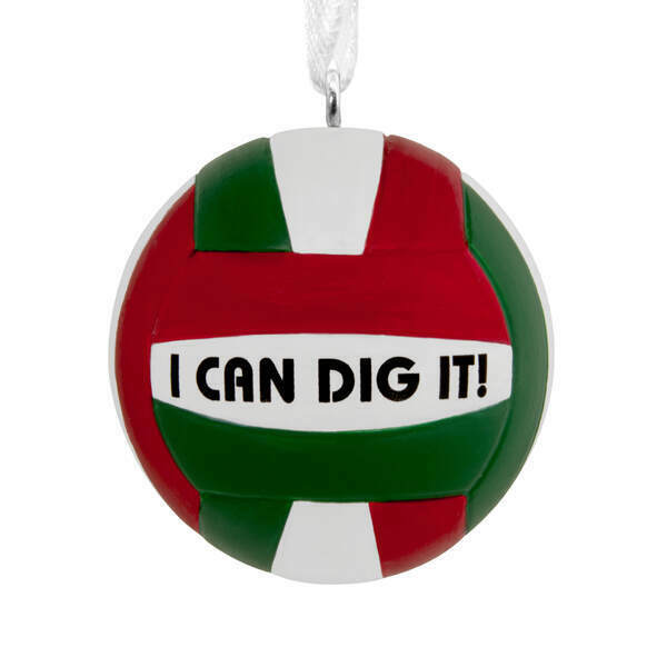 Item 334005 Volleyball Ornament