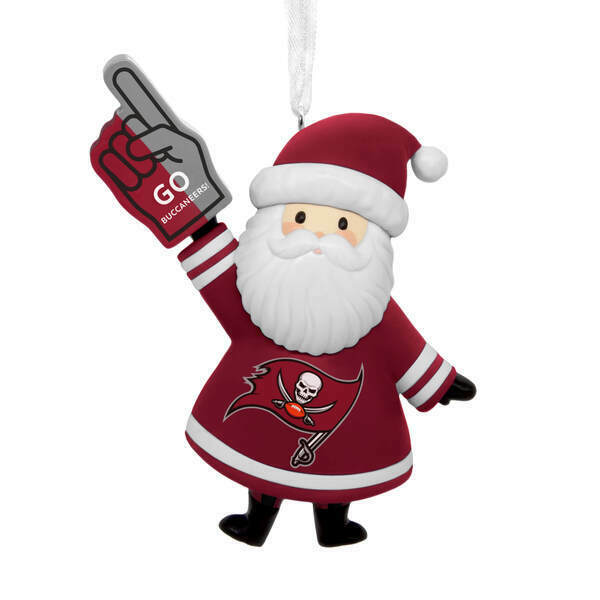 Item 334018 Santa Tampa Bay Buccaneers Ornament