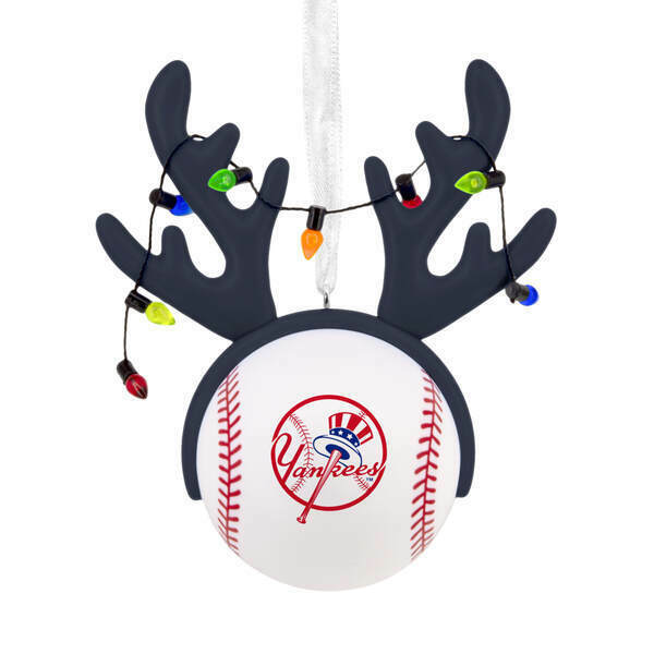 Item 334025 Reindeer Baseball New York Yankees Ornament