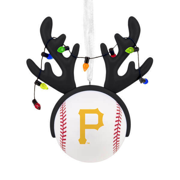 Item 334027 Reindeer Baseball Pittsburgh Pirates Ornament