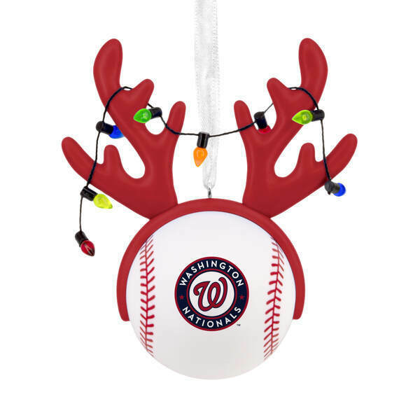 Item 334028 Reindeer Baseball Washington Nationals Ornament