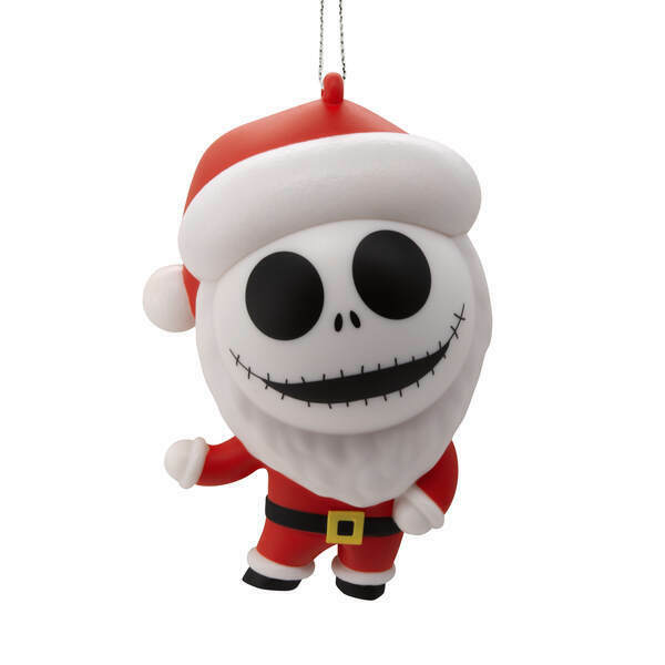 Item 334041 Jack Skellington In Santa Suit Ornament