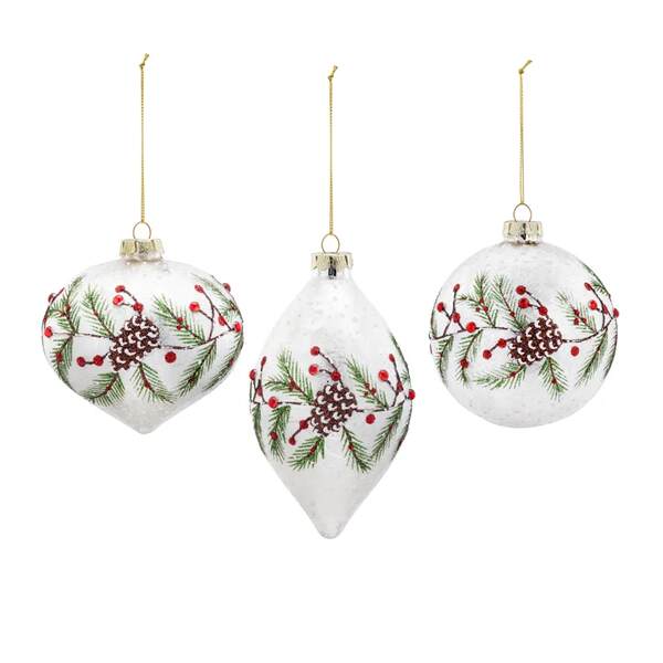 Item 353026 Berry Pinecone Ornament