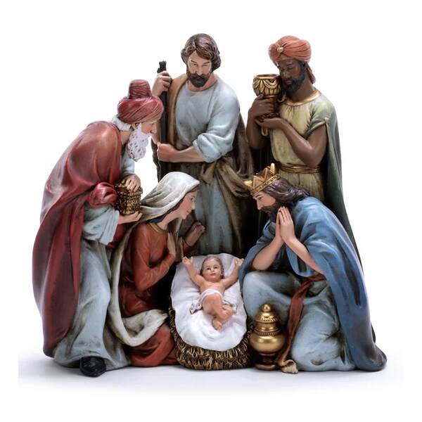 Item 353028 3 Kings Fused Nativity