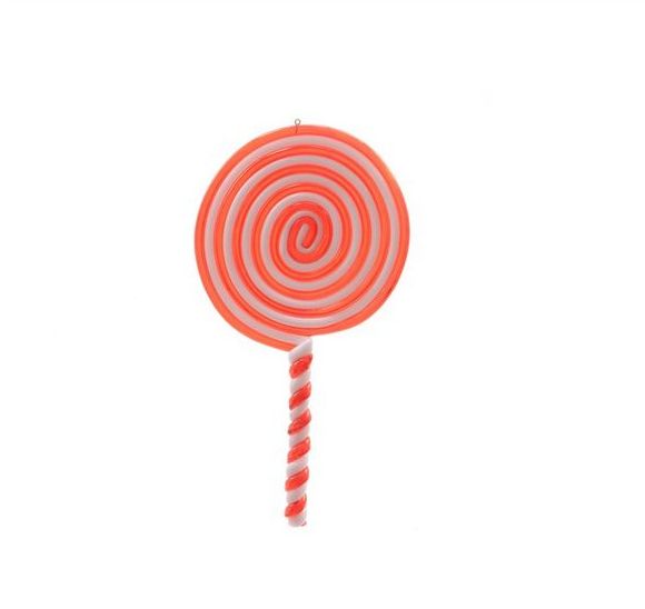 Item 360177 Red Lollipop Ornament