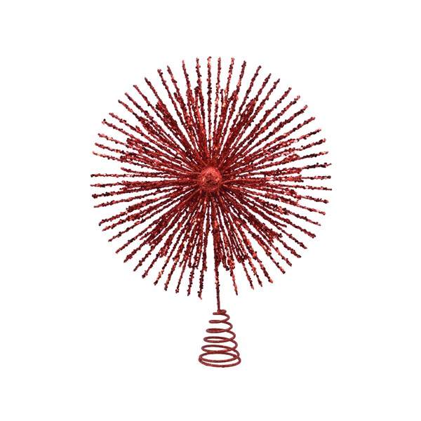 Item 360214 Christmas Red Tree Topper