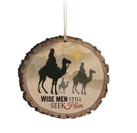 Item 364030 Wise Men Still Seek Him Barky Ornament