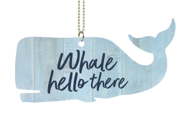 Item 364115 Whale Hello Charm / Ornament
