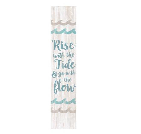 Item 364447 Rise With The Tide/Go With Flow Sign