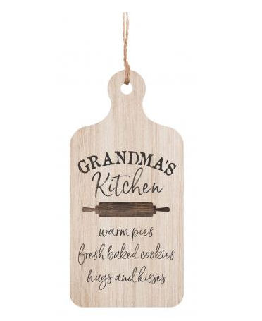 Item 364451 Mini Grandma's Kitchen Breadboard Ornament
