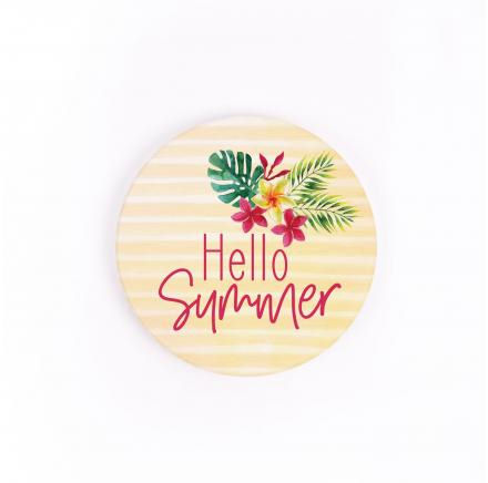 Item 364514 Hello Summer Car Coaster