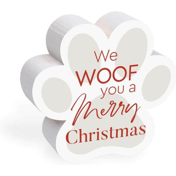 Item 364659 We Woof You A Merry Christmas Sign