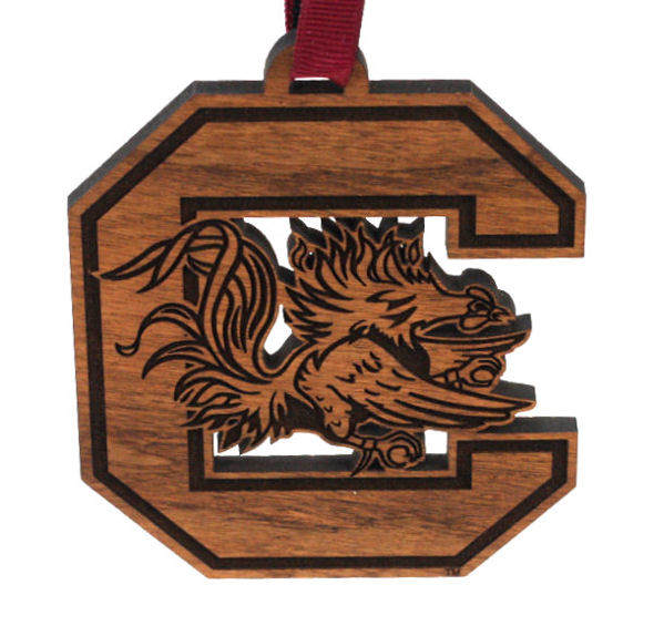 Item 367013 University of South Carolina Gamecocks Logo Ornament