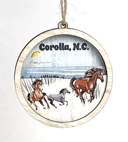 Item 396226 Corolla Ponies 4 Layer Ornament