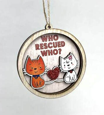 Item 396235 Cat Rescue Ornament