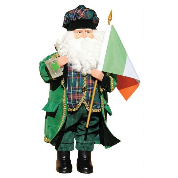 Item 401103 Irish Santa Figure