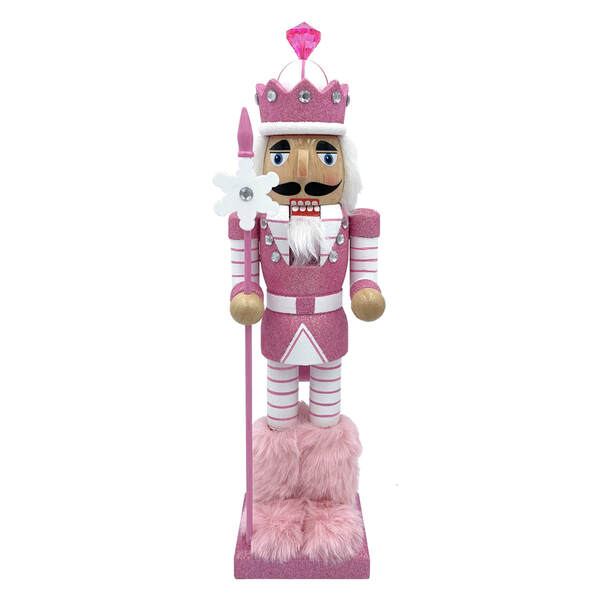 Item 401190 Pink Snowflake Nutcracker