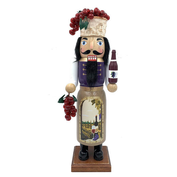 Item 401191 Tuscan Wine Nutcracker