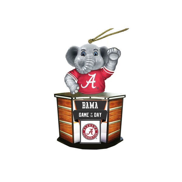 Item 401196 ALABAMA GAME OF THE DAY ORNAMENT