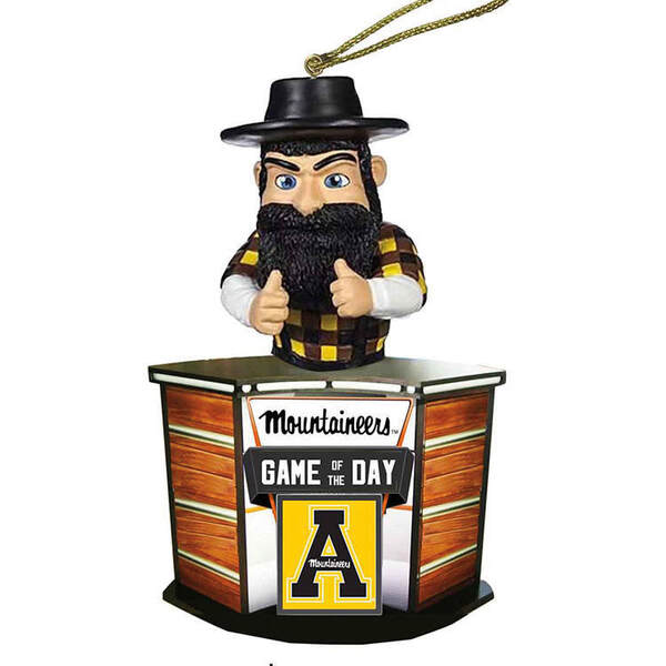 Item 401198 APP STATE GAME OF THE DAY ORNAMENT