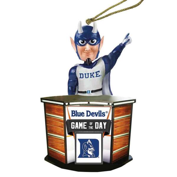 Item 401202 DUKE GAME OF THE DAY ORNAMENT