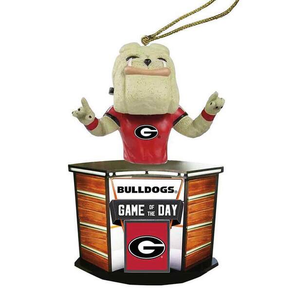 Item 401208 GEORGIA GAME OF THE DAY ORNAMENT