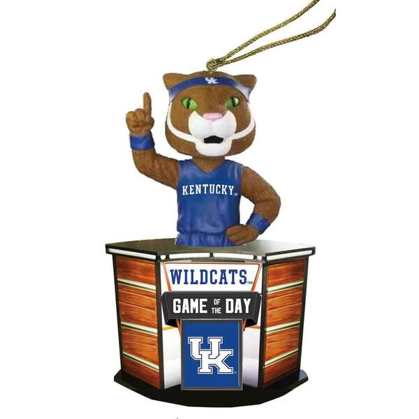 Item 401211 KENTUCKY GAME OF THE DAY ORNAMENT