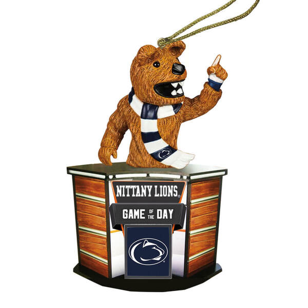 Item 401222 PENN STATE GAME OF THE DAY ORNAMENT