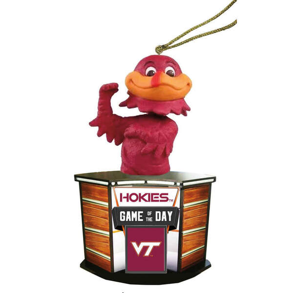 Item 401230 VIRGINIA TECH GAME OF THE DAY ORNAMENT