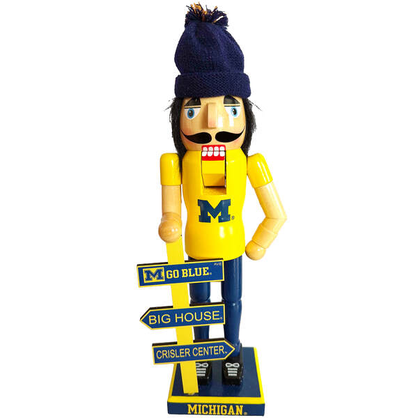 Item 401261 Michigan Mascot Nutcracker