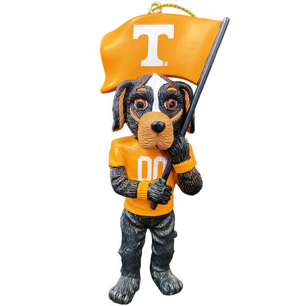 Item 401275 Tennessee Mascot Flag Ornament